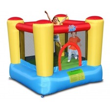 Gonfiabile per Bambini Salterello Top Gioco da Giardino Pompa Inclusa