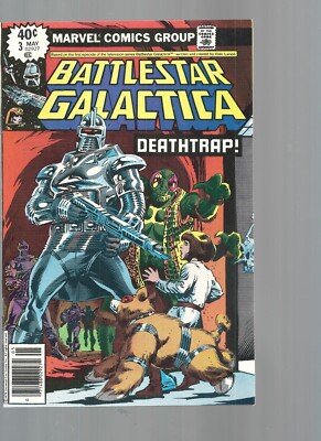 Marvel Comic, Battlestar Galactica #3 VF-NM NEWSSTAND 1ST, NOT a ...