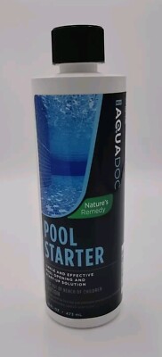 MAV AquaDoc Nature's Remedy Pool Starter 16oz. Pool Start Up Solution.
