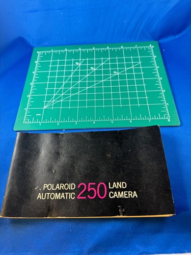 Operating Instructions User Guide Manual Polaroid Automatic 250 Land Camera