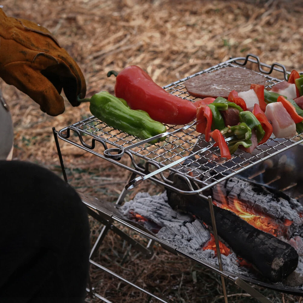 Camping top grill accessories