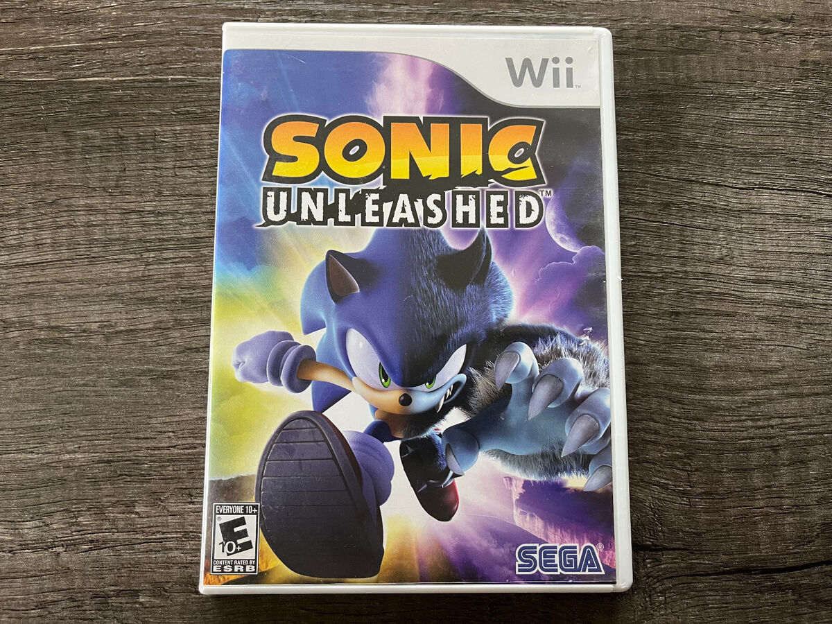 Sonic Unleashed (Nintendo Wii, 2008)Complete with Manual CIB