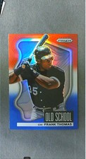 2022 Panini Prizm Old School Red White Blue Prizm #3 Frank Thomas White Sox