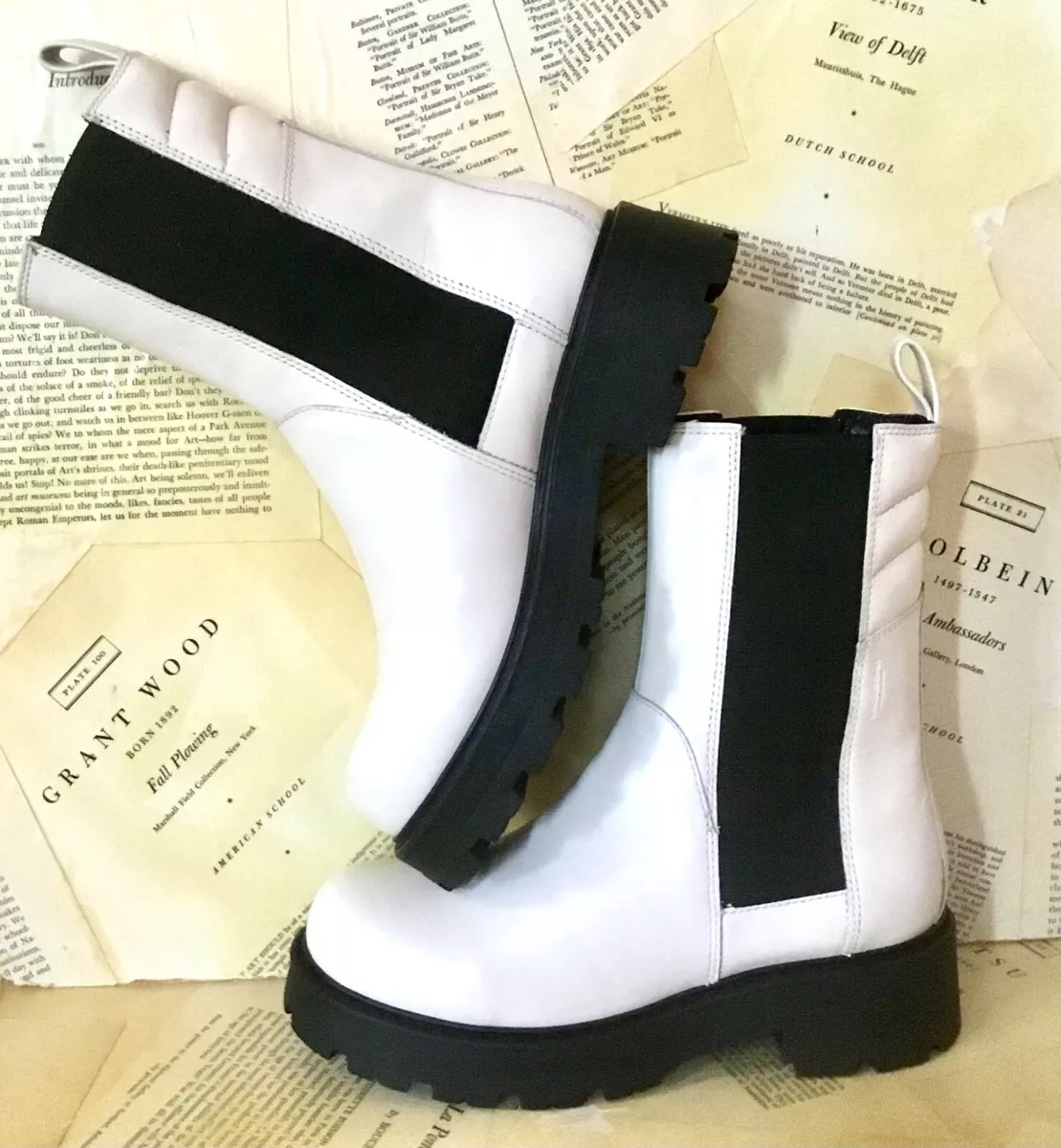 Born ivory boots top