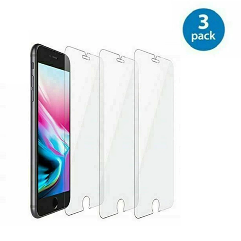 Protector de pantalla premium de 3 piezas para iPhone 6 Plus/6S Plus/7 Plus vidrio templado Foto 4 de 4