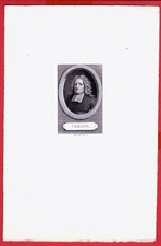 GR53-GRAVURE ORIGINALE-RENÉ AUBERT DE VERTOT-HISTORIEN-19e