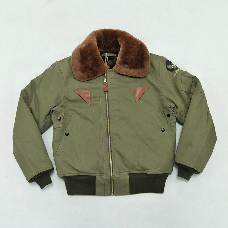 BOB DONG 1944 USAAF Type B-15A Flight Jacket Intermediate