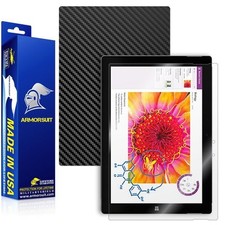 ArmorSuit Microsoft Surface 3 Screen Protector  Black Carbon Fiber Skin USA