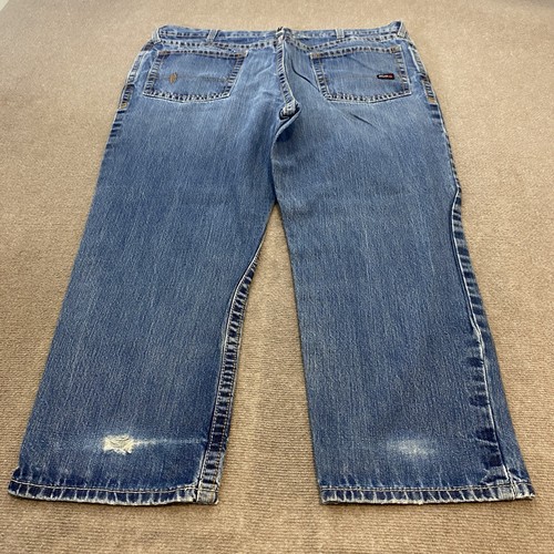 Ariat FR Jeans M3 vestibilità ampia uomo 46x30 blu denim ignifugo invecchiato CAT2 - Foto 3 di 14