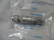 Superlok SPCV-S-4 Stainless 1/4" Tube Check Valve 10psi Cracking Pressure