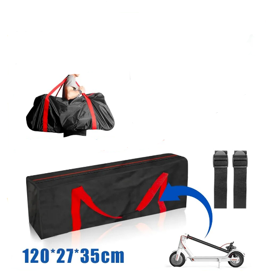 Gancio Portabuste/Portaborse Per Monopattino Xiaomi M365 - Attacco Per Zaino/Spesa (Made In Italy, Nero)