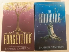 Set Of 2 Sharon Cameron Books 1 2 Forgetting Series The Knowing Dystopian Sci Fi