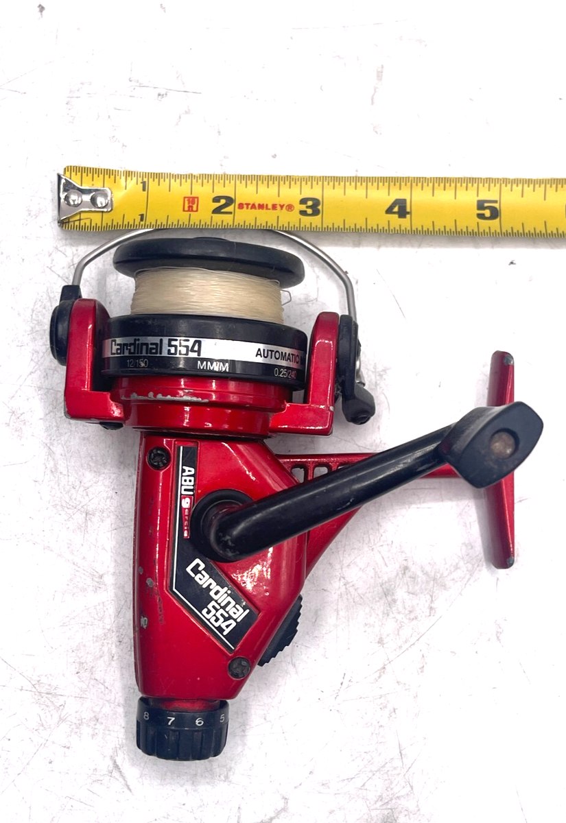 Vintage ABU Garcia Cardinal 554 Reel High Speed Retrieve Gear | eBay