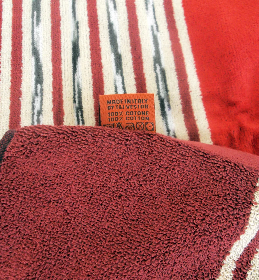 JUEGO DE TOALLAS PARA EL HOGAR MISSONI TAMAÑO ESPECIAL ALGODÓN TERCIOPELO MARCA PACK NORMAN 156 Foto 2 de 4