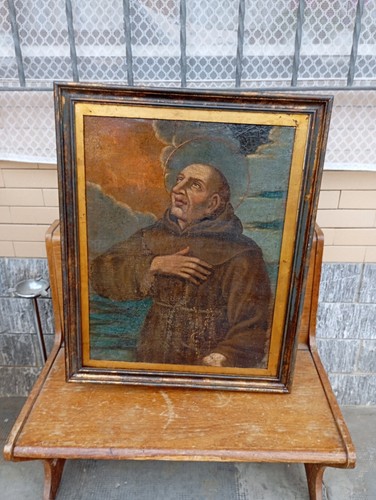 Antico Dipinto Religioso Del 700"- - Foto 16 di 20