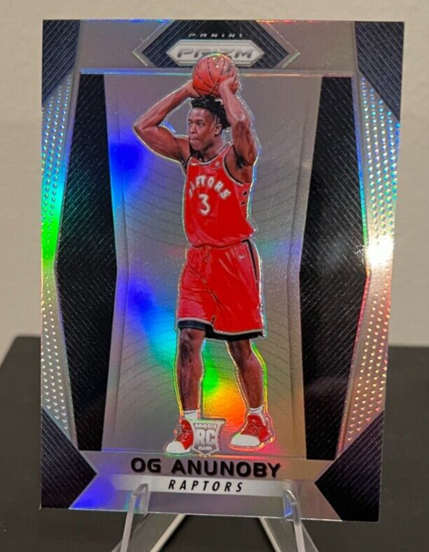 2017-18 Panini Prizm OG Anunoby Rookie RC Silver Prizm Refractor
