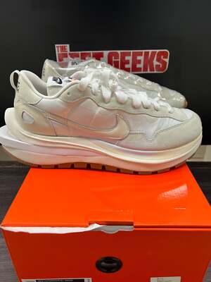 sacai × Nike Vapor Waffle \"White Gum\" Summer MUST HAVE!? Nike X Sacai Vaporwaffle White Sail