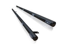 Black Side Bars + Amber LEDs For Ford Transit MK9 SWB MWB 2021+ Accessories