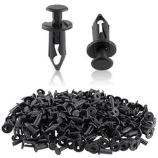 100X Plastic Fender Fastener Rivet Push Clips for ATV