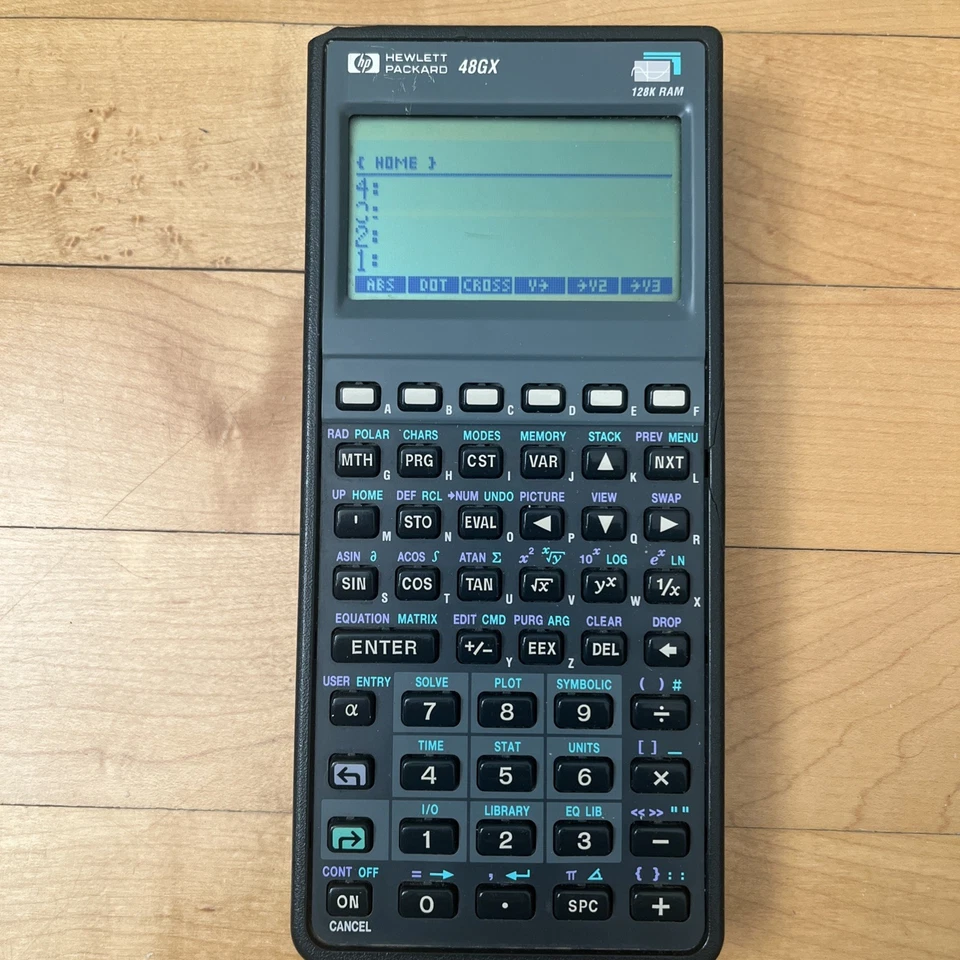 Calculadora gráfica Hewlett Packard HP 48GX 128K Foto 2 de 4