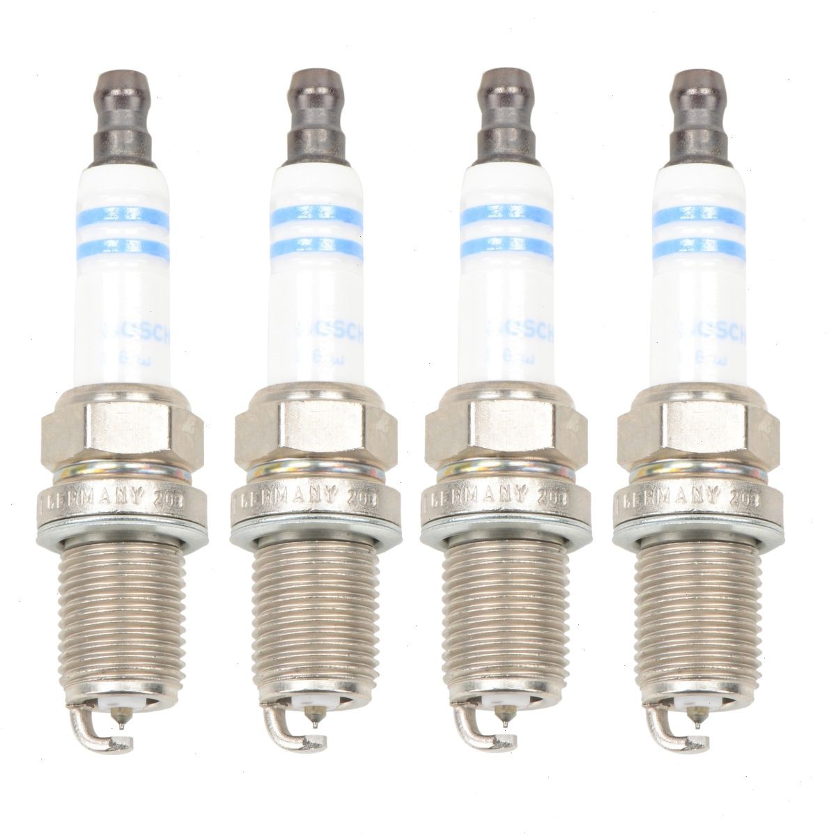 4 pc Bosch Platinum Spark Plugs for 1987 Nissan Pathfinder 2.4L L4 Ignition ln