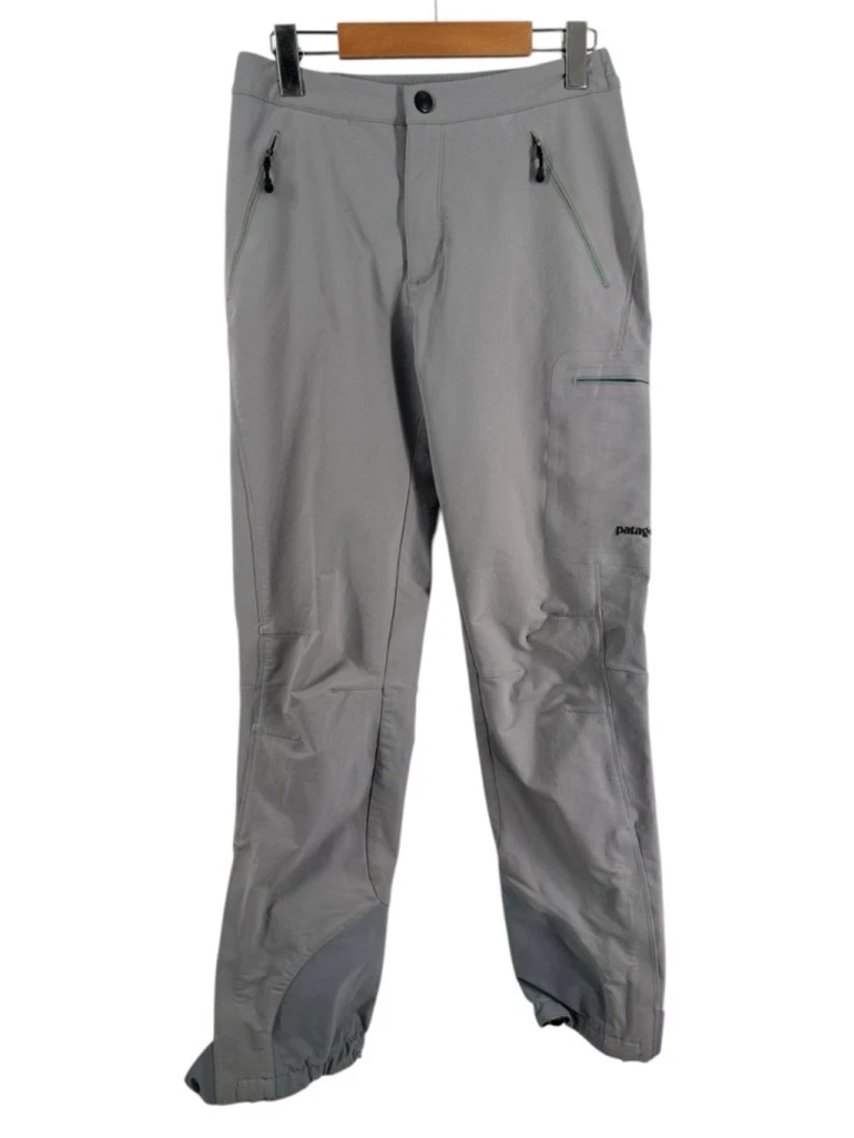 Patagonia soft shell pants mountain cold weather hiking sz 8