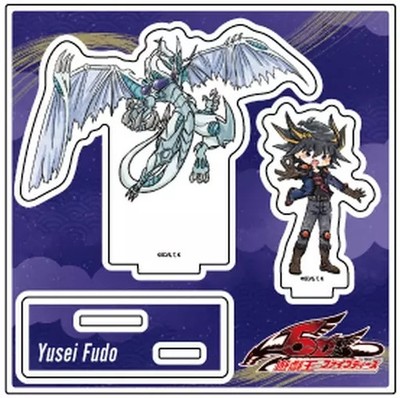 Yusei Fudo Acrylic Stand Graph Art Illustration Collectible Display