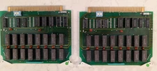 Vintage Exxon VYDEC Word Processor Static RAM Circuit Boards with Mostek MK4104J