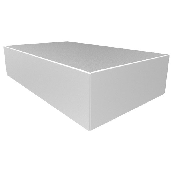 Hammond Aluminium Chassis 432x254x102mm Natural