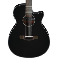 Ibanez AEG5012BK 12-String Acoustic Electric ...