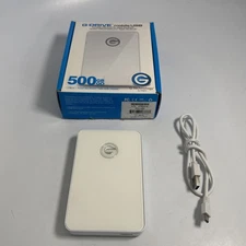 G Drive 500 GB Portable Hard Drive MOBILE usb g technology hitachi For MacBook