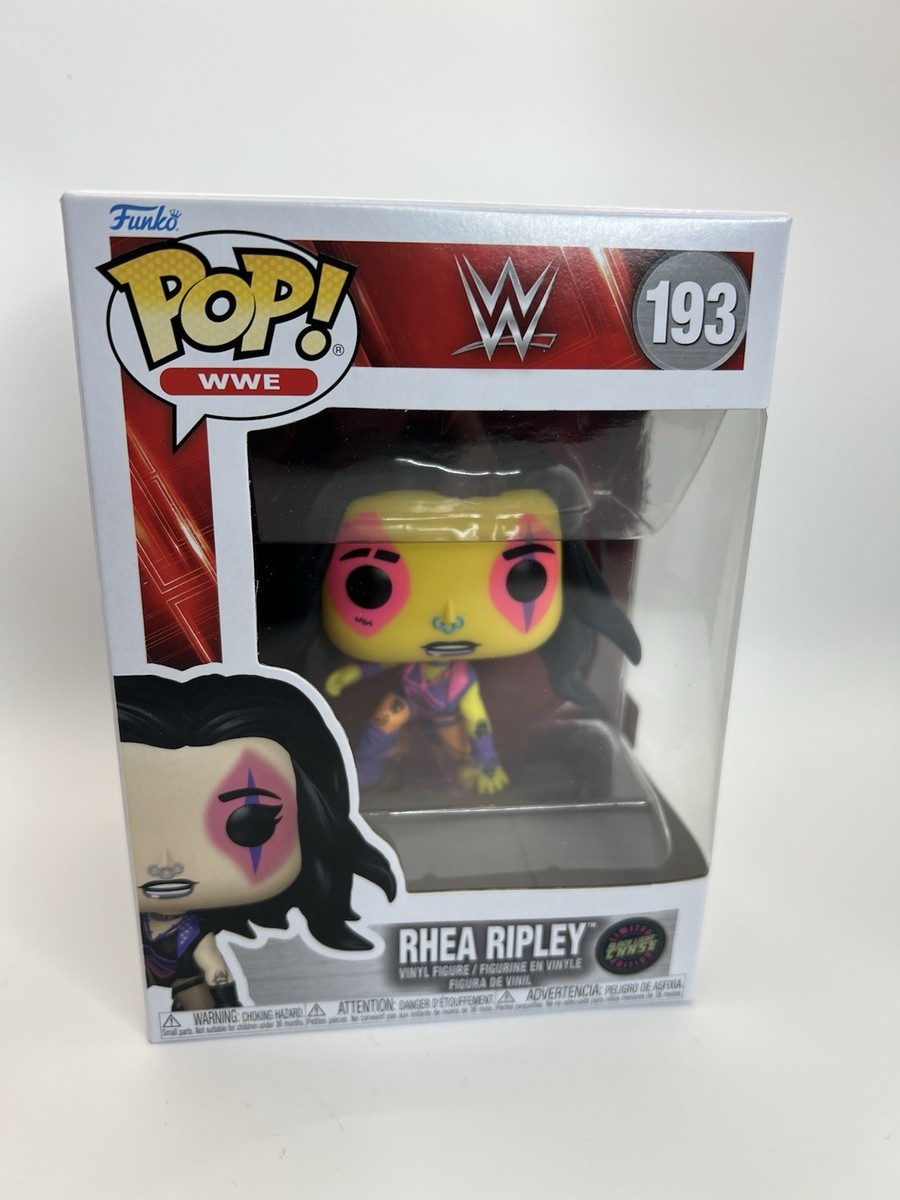 Funko Pop! Vinyl: WWE - Rhea Ripley (Black Light) (Chase) #193 for