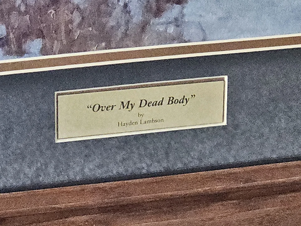 "Over My Dead Body" por Hayden Lambson #662 de 5500 - Imagem 2 de 3