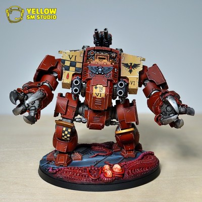 Brutalis Dreadnought, Blood Ravens, Space Marines, Warhammer 40000