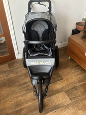 Out N About Nipper Sport V4 Running Buggy/ Pushchair in Grey
