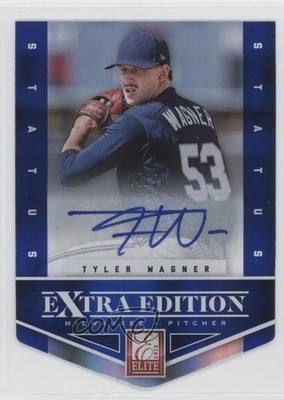 2012 Elite Extra Edition 14/50 Tyler Wagner #52 Auto 1j0