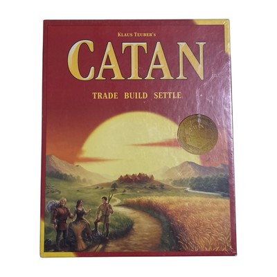 Klaus Teuber's Catan Trade Build Settle Board Game New Sealed
