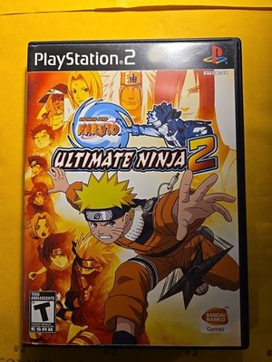 Shonen Jump Naruto Ultimate Ninja 2 Sony PS2 Complete CIB w/ Manual Tested