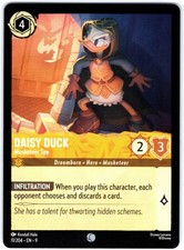 Daisy Duck - Musketeer Spy 11/204 Common Fabled NM Lorcana Disney