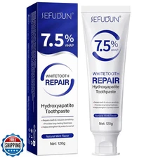 7.5% Hydroxyapatite Toothpaste, Natural Nano Hydroxyapatite Toothpaste 7.5 fo