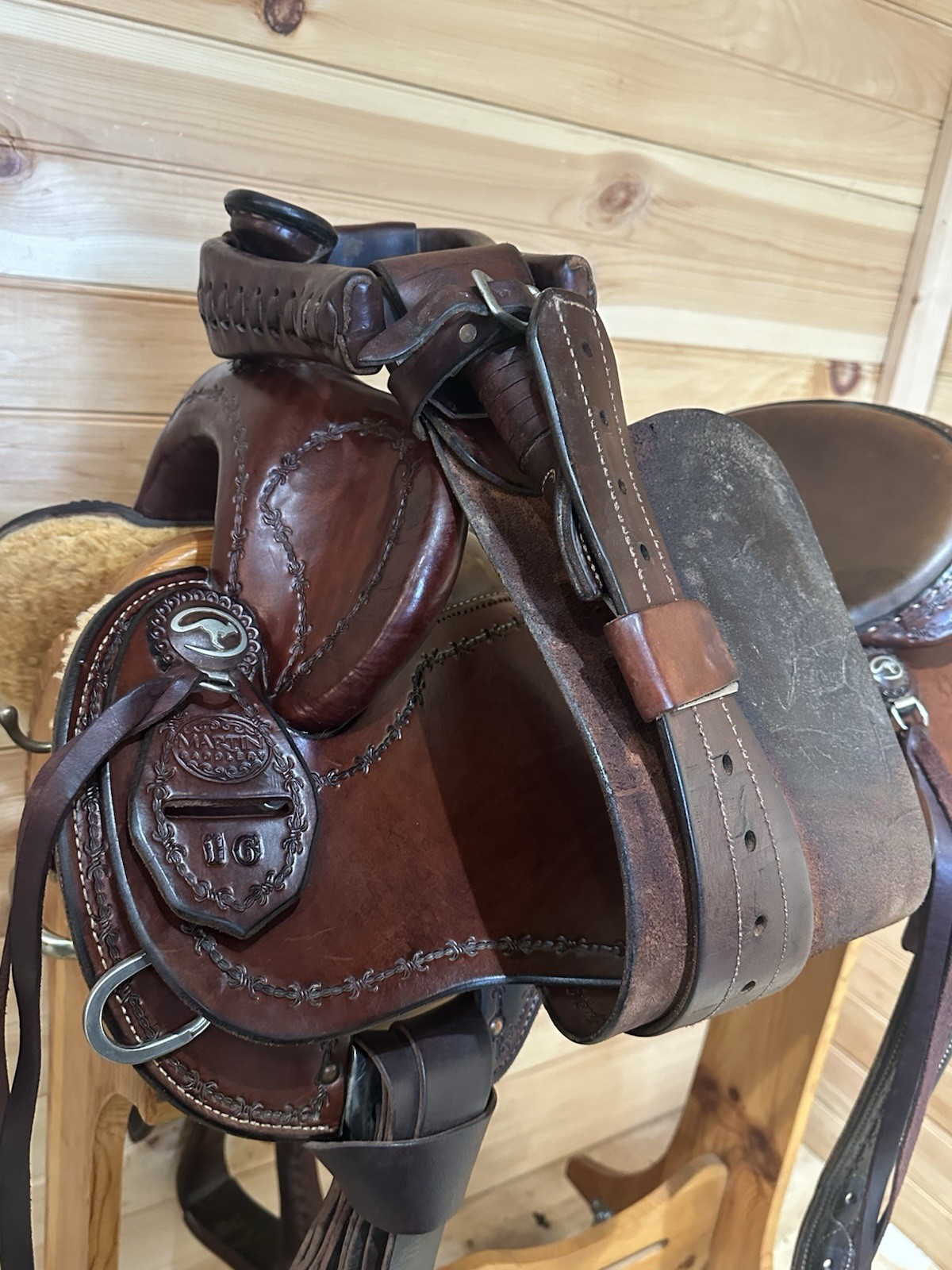 16” Clinton Anderson Downunder Horsemanship Aussie Saddle by Martin Saddlery