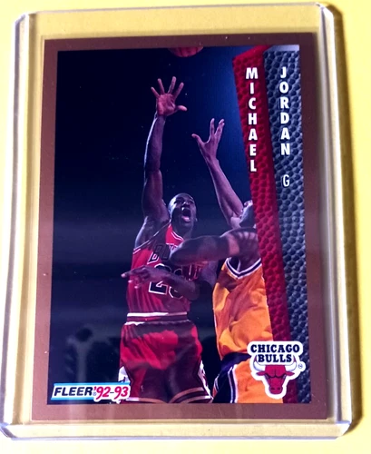 Jordan 1992 Fleer Jordan #32 Gold