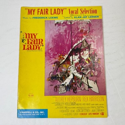 My Fair Lady Vocal Selection 1957 Vintage Sheet Music *BUY 2 GET 1 FREE*