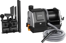 Giraffe Tools Wet Dry Vacuum Cleaner with 30FT Retractable Hose Wall mount 1200W