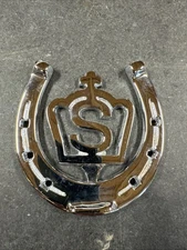 Hermes Sprenger Chrome Swedish Warmblood Brand Emblem -RARE!