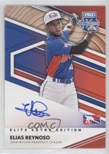 2020 Panini Elite Extra Edition DPL Signatures Elias Reynoso #DPL-ER Auto n1u
