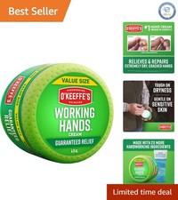 Hypoallergenic 6.8 oz O'Keeffe's Hand Cream - Ultimate Repair for Cracked Hands