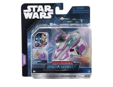 Star Wars Micro Galaxy Squadron Mace Windu's Jedi Interceptor Light Armor S5 NIB
