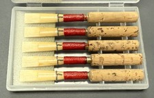 FIVE Oboe reeds, Quality German, Medium hard, musician tested