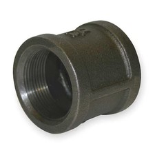 Zoro Select 1Lby8 Coupling Coupling, 1-1/4" Pipe, Fnpt, Malleable Iron, Class,